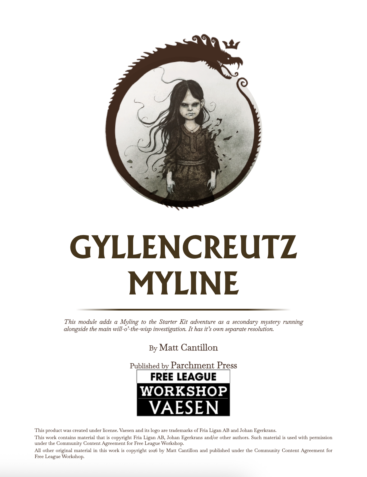Gyllencreutz Myline cover